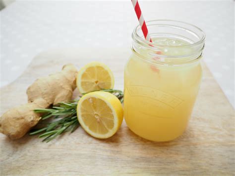 Lemon And Ginger Ale Eat Drink Live Well