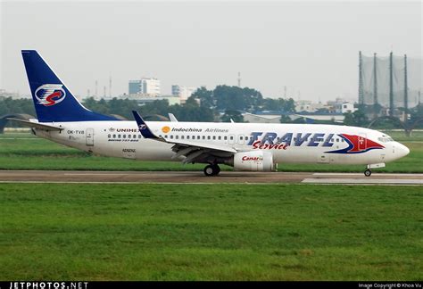 Ok Tvb Boeing 737 8cx Indochina Airlines Travel Service Khoa Vu Jetphotos