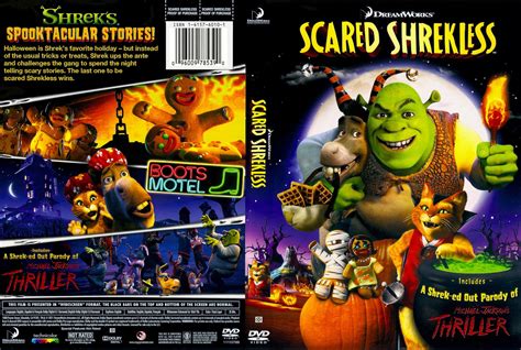 Scared Shrekless Movie Dvd Scanned Covers Scared Shrekless Dvd