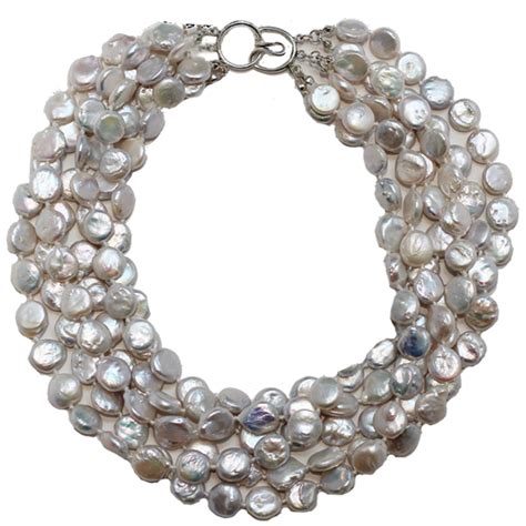 Coin Pearl Necklace Gale Grant