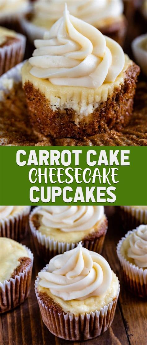 Carrot Cake Cheesecake Cupakes Crazy For Crust