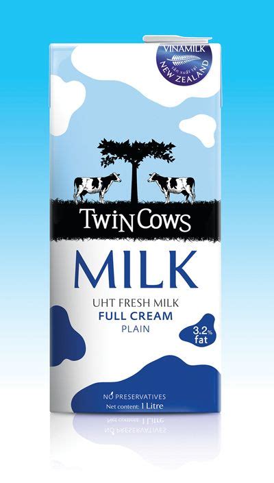 Twin Cows Vietnamese Milk Yogurt Milk Milk Yogurt