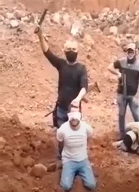 Mexicos Most Dangerous Cartel Behead 3 In Isis Style Clip After No Violence Plea Daily Star