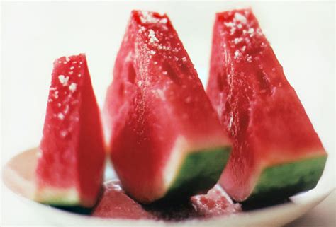 Watermelon With Fleur De Sel Recipe Leites Culinaria