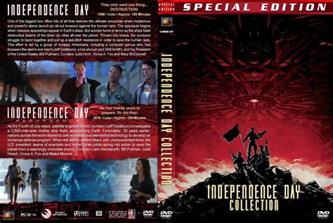 Independence Day Collection Dvd Cover 1996 2016 R1 Custom