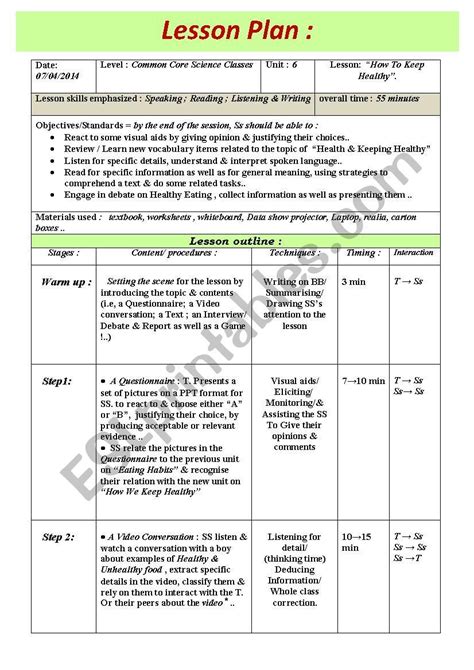 Free Printable Esl Lesson Plans Web Free Printable English Worksheets For Esl Teachers Printable