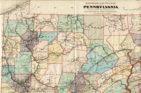 1870s Pennsylvania Maps