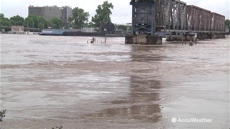 Historic Flooding Along The Arkansas River Creates Trouble For