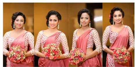 Sri Lankan Fashion Bridesmaid Saree Indian Bridesmaids Bridesmaid Outfit