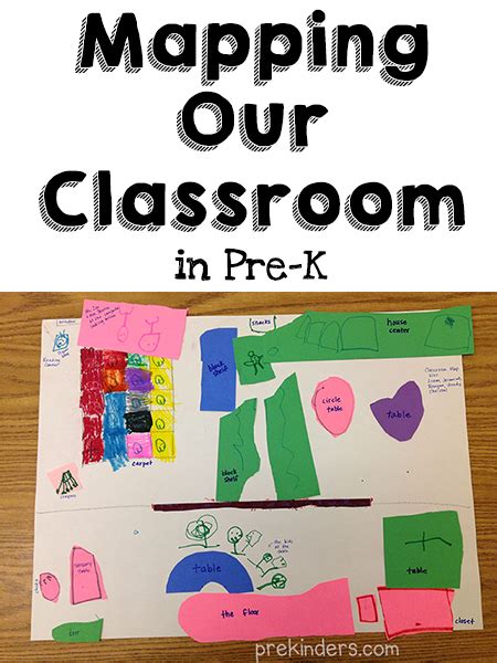 Map Making In Pre K Preschool Social Studies Classroom Map Social