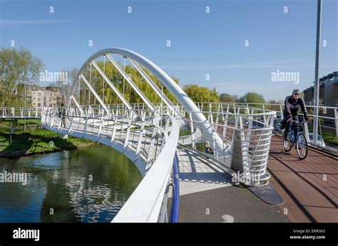 Riverside Bridge Foot And Cycle Bridge Opened 2008 Costing £31m