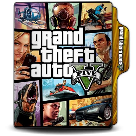 Grand Theft Auto V Folder Icon By Tornadog7 Folders On Deviantart