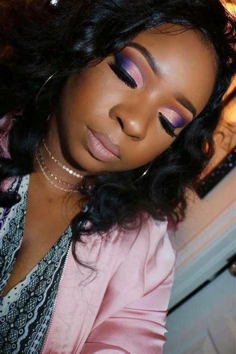 Makeup Makeuplooks Fall Makeup Looks Purple Makeup Looks Dark Skin