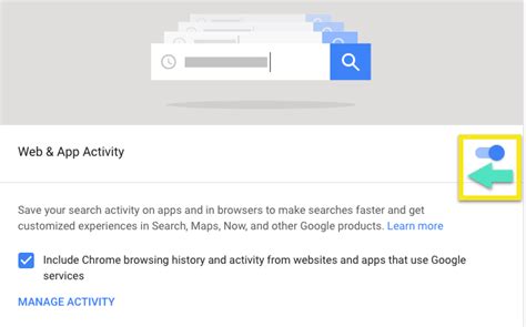 If web & app activity is turned on, your searches and activity from other google services are saved to your google account, so you may get better search tap personal info & privacy activity controls web & app activity. How To Permanently Delete Your Google Search History