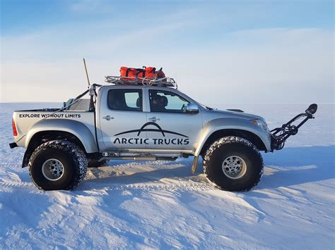 Arctic Trucks Found A New Route Across Antarctica Trucks Custom