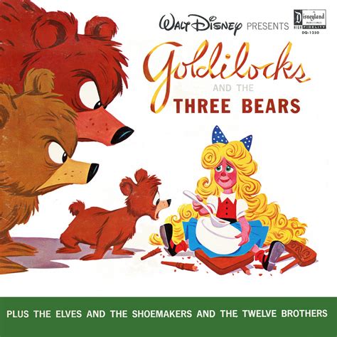 Goldilocks And The Three Bears Walt Disney Story Soundtrack Lp Cd