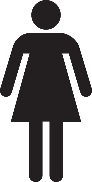 Free Vector Graphic Female Woman Stick Figure Symbol