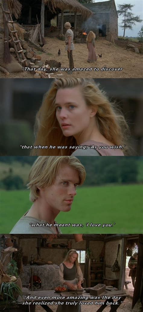 We did not find results for: "When he was saying, 'As you wish,' what he meant was, 'I love you.'" (The Princess Bride ...