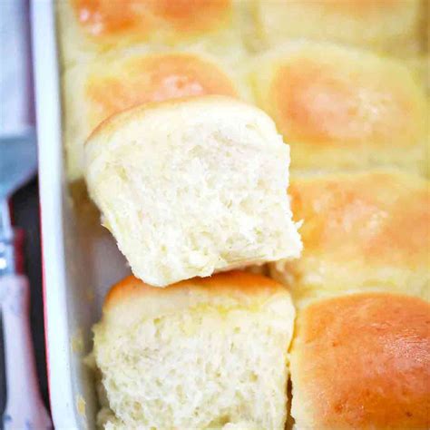 amish potato dinner rolls recipe sweet and savory meals