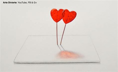 Cómo Dibujar Un Corazón En 3d Para San Valentín Paso A Paso Muy Fácil