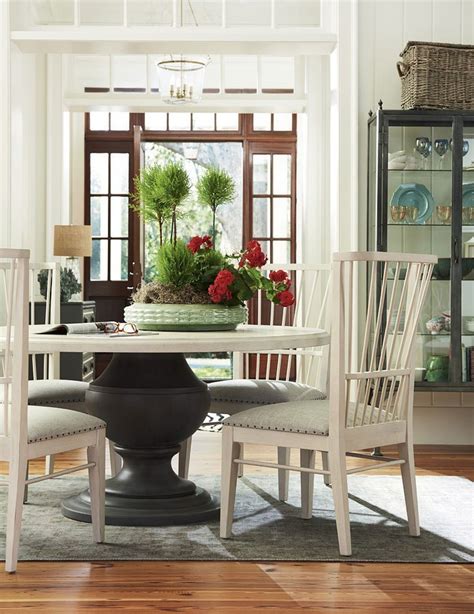 As ironic as it sounds, floyd lowery. Bungalow Round Dining Room Set W/ Windsor Chairs Paula ...