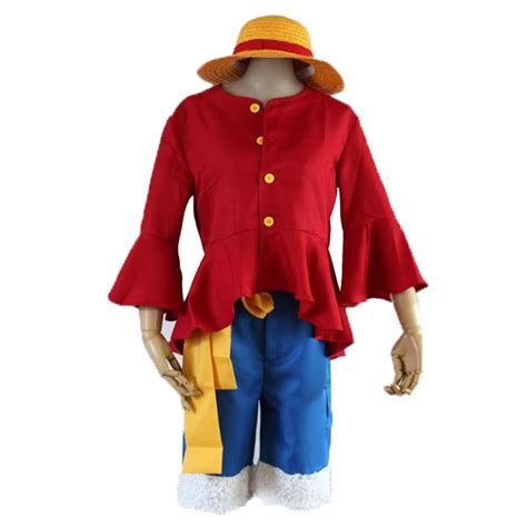 One Piece Monkey D Luffy Complete Costume Cosplay Cosplay Costumes