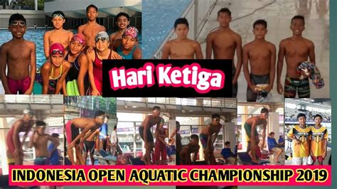Serba Serbi Indonesia Open Aquatic Championship 2019 Gelora Bung Karno Senayan Jakarta Youtube