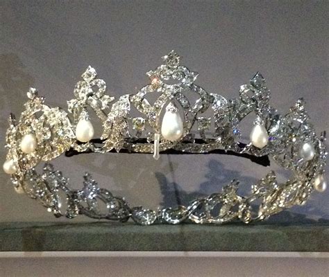 The Awesome Cartier Pearl Tiara Given By Count Pierre De Polignac
