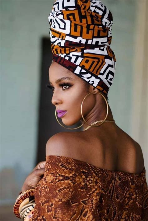 23 Sophisticated Ways To Afronize With A Headwrap African Vibes In 2023 African Hair Wrap
