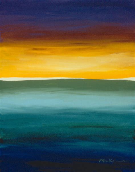 Opening On The Horizon Painting By Carrie Makenna Fine Art America