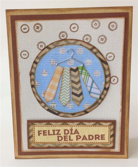 Ahora que se acerca el día del padre, nada mejor que felicitar a estos seres queridos con una bonita y divertida tarjeta que refleje tus sentimientos. Tarjetas Scrapbook para el Día del padre - Claudia ...