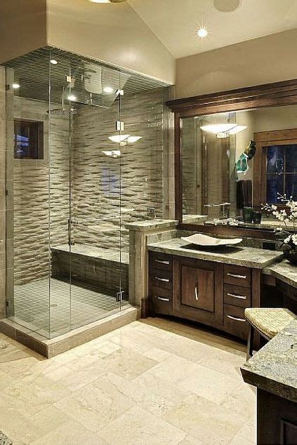 Take a look at the lighting which is very smart planned and made as the. Master Bathroom Design Ideas - http://homechanneltv ...