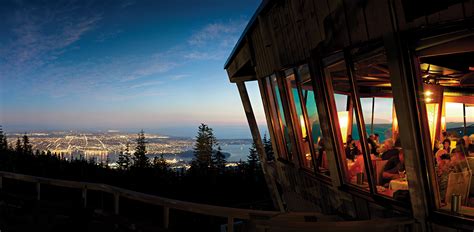 The Observatory Restaurant Grouse Mountain The Peak Of
