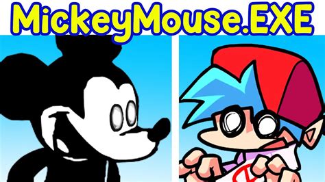 Friday Night Funkin Vs Mickey Mouseexe Fnf Modhard Youtube