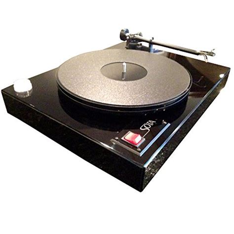 Sota Comet Turntable With Rega S 303 Tonearm With Dustcover High Gloss
