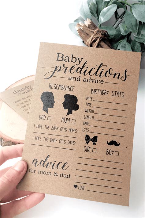 Get your hands on a customizable baby prediction postcard from zazzle. Baby Prediction Cards Baby Predictions Instant Download | Etsy | Baby prediction cards, Baby ...