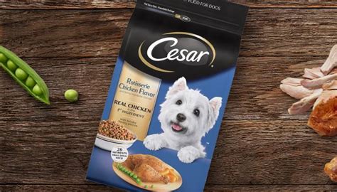 Cesar filet mignon flavor & spring vegetables; Cesar Dry Dog Food 2020 - Best Pets Food Reviews With ...