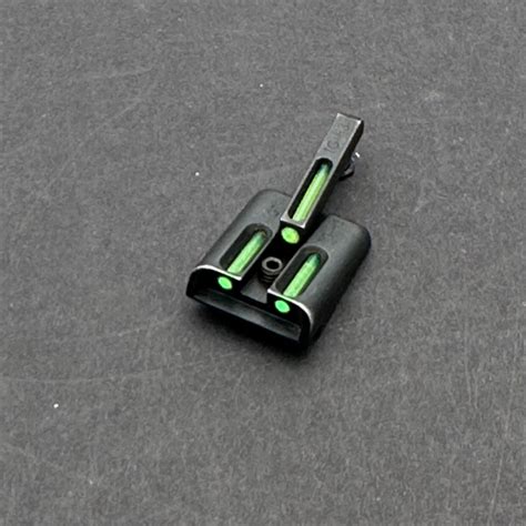 Truglo Tg H3 Fiber Optic Sight Glock W Tritium Inserts Green Rods Ebay