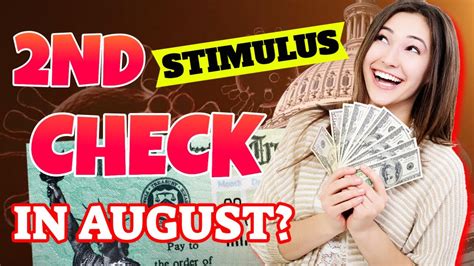 Second Stimulus Check Just About All Confirmed Coming In August Youtube