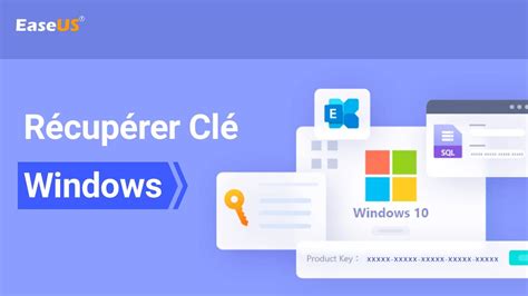 Comment Retrouverrécupérer Clé De Produit Windows 1011 5 Méthodes