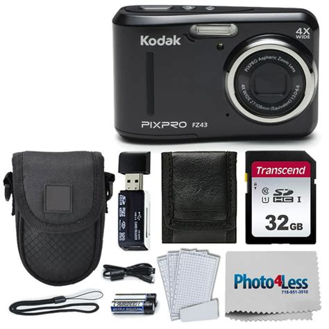 Kodak Pixpro Friendly Zoom Fz43 16 Mp Digital Camera Black Great