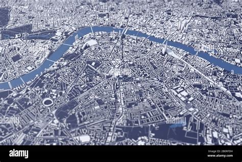 Aerial Map London High Resolution Stock Photography And Images Alamy