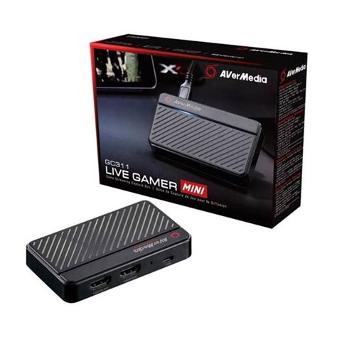 Avermedia Gc311 Live Gamer Mini Fhd 1080p Video Recording Game Streaming Capture Box