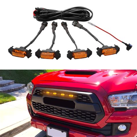 Buy Seven Sparta Grill Led Lights 4 Pcs With Fuse For 2016 2022