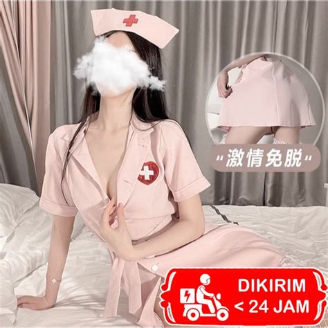 Jual Lincoll 245 Sexy Lingerie Cosplay Nurse Costume Suster Perawat