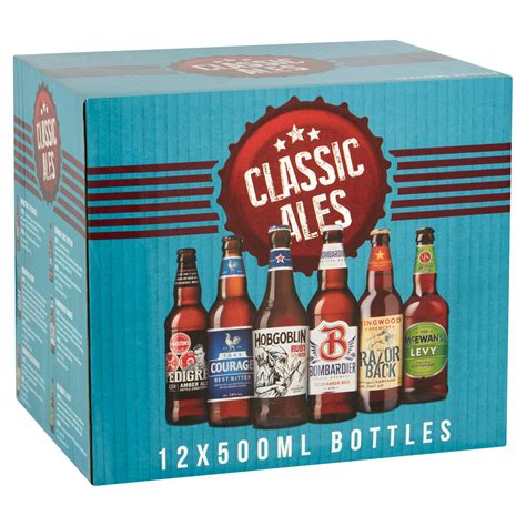 Classic Ales Mixed Pack Beer 12 X 500ml Bottles Ales Iceland Foods