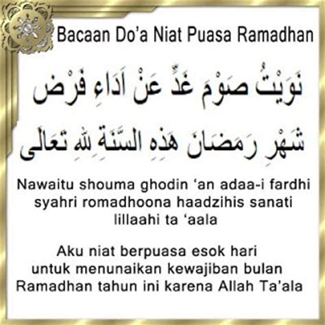Cara niat puasa sebulan ramadhan. Bacaan Do'a Niat Berbuka Puasa Dan Makan Sahur Ramadhan
