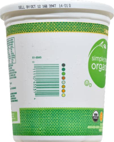 Simple Truth Organic Vanilla Low Fat Yogurt 32 Oz Frys Food Stores