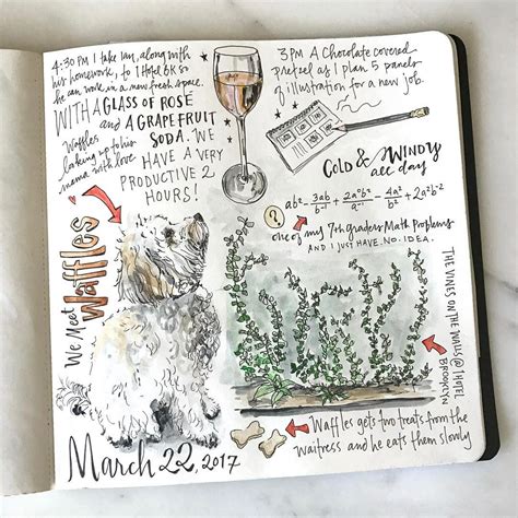 Sketch Journal Drawing Journal Watercolor Journal Sketchbook