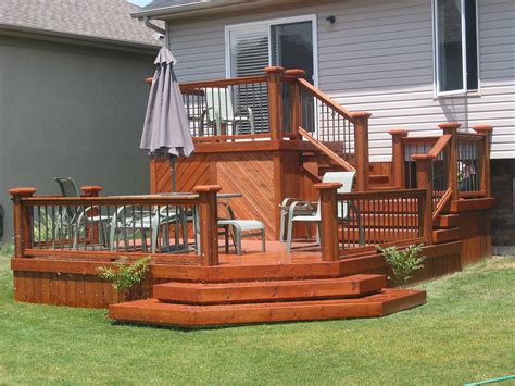 I Like These Tiered Steps As An Idea For The Front Deck Decks